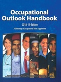 Cover: Occupational Outlook Handbook, 2018-2019, Cloth - Claitor's Pub Division