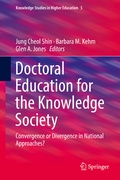 Cover: Doctoral Education for the Knowledge Society - Springer