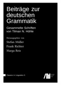 Cover: Beitraege zur deutschen Grammatik - Language Science Press