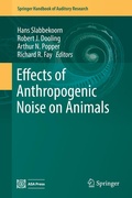 Cover: Effects of Anthropogenic Noise on Animals - Springer