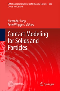 Abbildung von: Contact Modeling for Solids and Particles - Springer