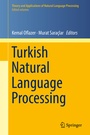 Cover: Turkish Natural Language Processing - Springer