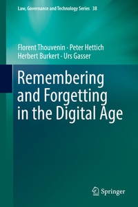 Abbildung von: Remembering and Forgetting in the Digital Age - Springer