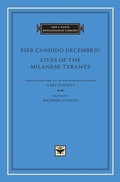 Cover: Lives of the Milanese Tyrants - Harvard University Press