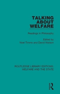 Enlarge image Cover: Talking About Welfare - Routledge