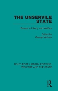 Enlarge image Cover: The Unservile State - Routledge