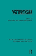 Cover: Approaches to Welfare - Routledge