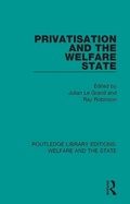 Cover: Privatisation and the Welfare State - Routledge