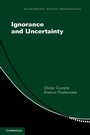 Cover: Ignorance and Uncertainty - Cambridge University Press