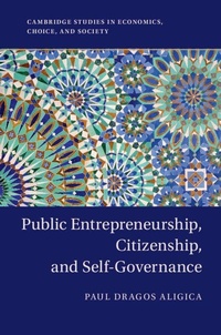 Bild: Public Entrepreneurship, Citizenship, and Self-Governance - Cambridge University Press