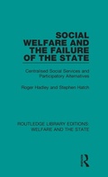 Cover: Social Welfare and the Failure of the State - Routledge