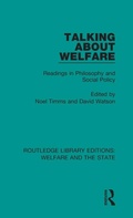 Cover: Talking About Welfare - Routledge