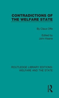 Enlarge image Cover: Contradictions of the Welfare State - Routledge