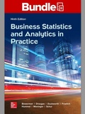 Cover: Gen Combo LL Business Statistics in Practice; Connect Access Card - McGraw Hill LLC