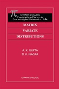 Cover: Matrix Variate Distributions - Chapman & Hall/CRC