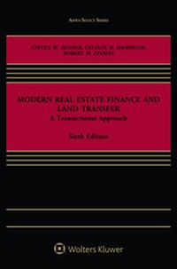 Enlarge image Cover: Modern Real Estate Finance and Land Transfer - Wolters Kluwer Law & Business