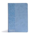 Cover: CSB (in)courage Devotional Bible, Blue LeatherTouch - LifeWay Christian Resources