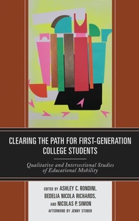 Enlarge image Cover: Clearing the Path for First-Generation College Students - Lexington Books