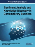 Cover: Sentiment Analysis and Knowledge Discovery in Contemporary Business - IGI Global