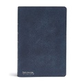 Cover: CSB (in)courage Devotional Bible, Navy Genuine Leather Indexed - LifeWay Christian Resources