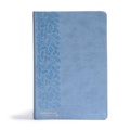 Cover: CSB (in)courage Devotional Bible, Blue LeatherTouch Indexed - LifeWay Christian Resources