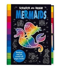 Enlarge image Cover: Scratch and Draw Mermaids - Imagine That