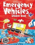 Cover: Scribblers Fun Activity Emergency Vehicles Sticker Book - Scribblers