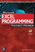 Bild: Microsoft Excel Programming Pocket Primer - Mercury Learning & Information