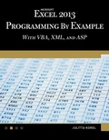 Bild: Microsoft Excel 2013 Programming by Example with VBA, XML, and ASP - Mercury Learning & Information