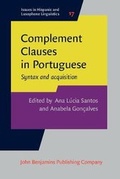 Cover: Complement Clauses in Portuguese - John Benjamins Publishing Co
