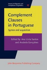 Enlarge image Cover: Complement Clauses in Portuguese - John Benjamins Publishing Co