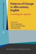 Cover: Patterns of Change in 18th-century English - John Benjamins Publishing Co