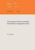 Cover: The European Fund for Sustainable Development - German Institute of Development and Sustainability (IDOS) gGmbH