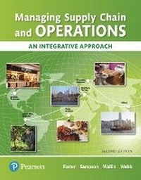 Enlarge image Cover: Managing Supply Chain and Operations - Pearson