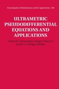 Cover: Ultrametric Pseudodifferential Equations and Applications - Cambridge University Press