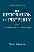 Cover: The Restoration of Property - Economic Justice Media