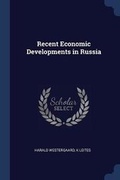 Cover: Recent Economic Developments in Russia - Sagwan Press