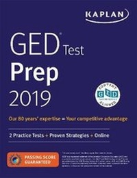 Enlarge image Cover: GED Test Prep 2019 - Kaplan Publishing