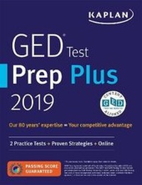 Enlarge image Cover: GED Test Prep Plus 2019 - Kaplan Publishing