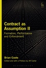 Cover: Contract as Assumption II - Hart Publishing
