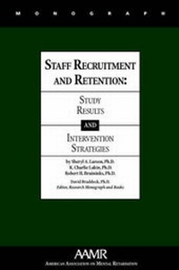 Enlarge image Cover: Staff Recruitment and Retention - American Association on Mental Retardation