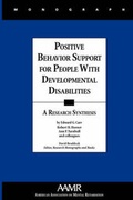 Cover: Positive Behavior Support for People with Developmental Disabilities - American Association on Mental Retardation