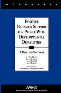 Enlarge image Cover: Positive Behavior Support for People with Developmental Disabilities - American Association on Mental Retardation