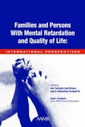 Cover: Families and People with Mental Retardation and Quality of Life - American Association on Mental Retardation