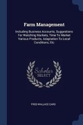 Cover: Farm Management - Sagwan Press