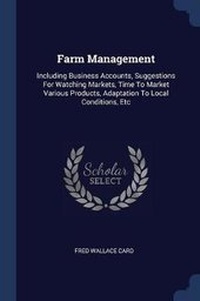 Enlarge image Cover: Farm Management - Sagwan Press