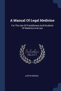 Abbildung von: A Manual Of Legal Medicine - Sagwan Press