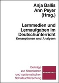 Cover: Lernmedien und Lernaufgaben im Deutschunterricht - Verlag Julius Klinkhardt