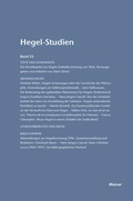 Cover: Hegel-Studien Band 33 - Meiner