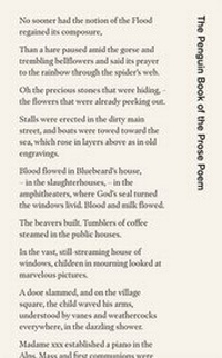 Abbildung von: The Penguin Book of the Prose Poem - Penguin Books Ltd